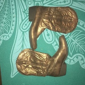Rustic cowboy boots